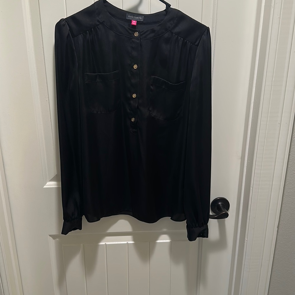 Vince Camuto satin blouse